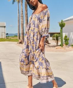 Jaase Blossom Midi Dress - Ray