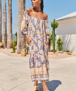 Jaase Blossom Midi Dress - Ray