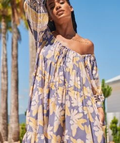 Jaase Blossom Midi Dress - Ray