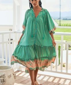 Jaase Briana Midi Dress - Jade Dresses