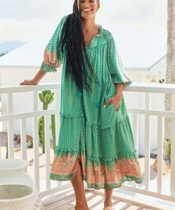 Jaase Briana Midi Dress - Jade Dresses