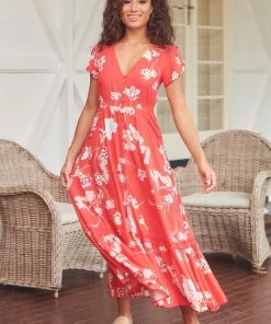 Jaase Dresses Carmen Maxi Dress - Priscilla