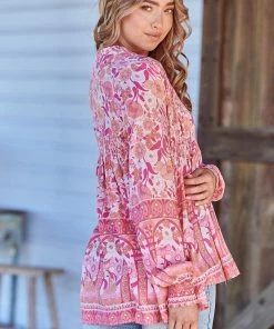 Jaase Tops Casey Blouse - Leena 22 Jaase Tops Casey Blouse - Leena