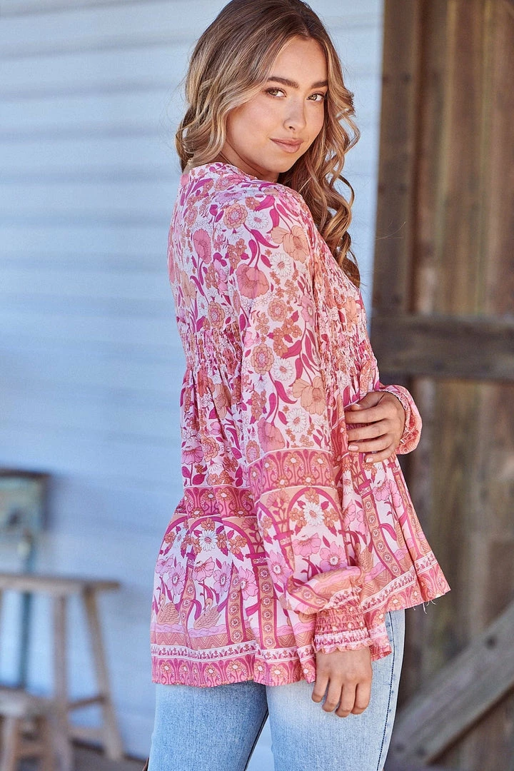 Jaase Tops Casey Blouse - Leena 11 Jaase Tops Casey Blouse - Leena