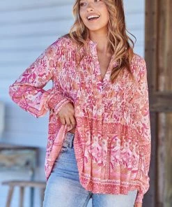 Jaase Tops Casey Blouse - Leena