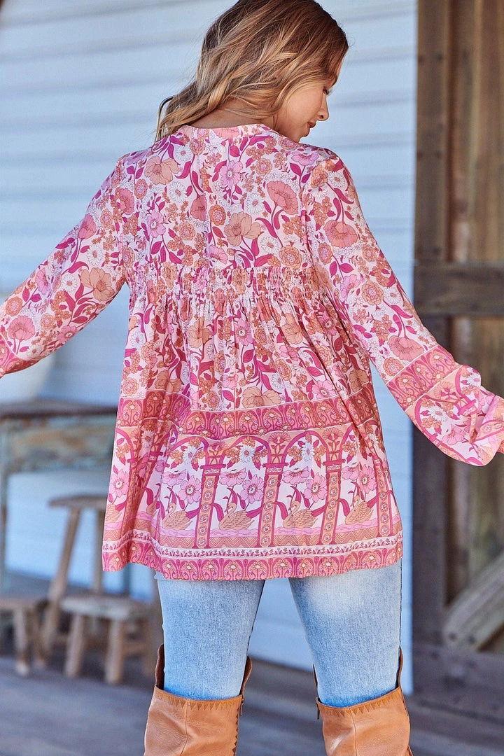 Jaase Tops Casey Blouse - Leena 3 Jaase Tops Casey Blouse - Leena