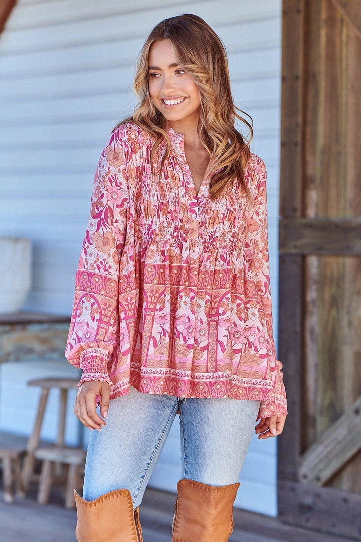 Jaase Tops Casey Blouse - Leena 6 Jaase Tops Casey Blouse - Leena