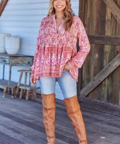 Jaase Tops Casey Blouse - Leena 18 Jaase Tops Casey Blouse - Leena