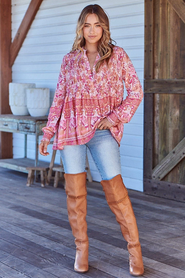 Jaase Tops Casey Blouse - Leena 8 Jaase Tops Casey Blouse - Leena