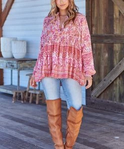 Jaase Tops Casey Blouse - Leena 20 Jaase Tops Casey Blouse - Leena