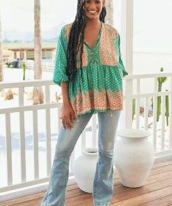 Jaase Chloe Top - Jade