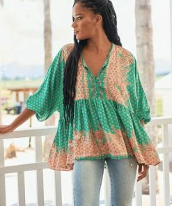 Jaase Chloe Top - Jade