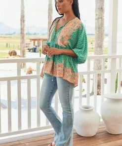 Jaase Chloe Top - Jade