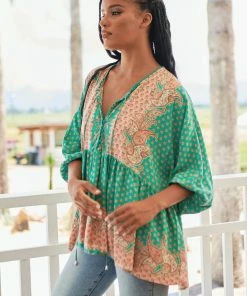 Jaase Chloe Top - Jade