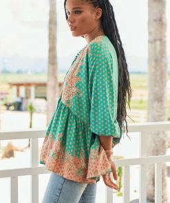 Jaase Chloe Top - Jade