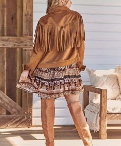 Jaase Drifter Jacket - Tan Jackets & Coats