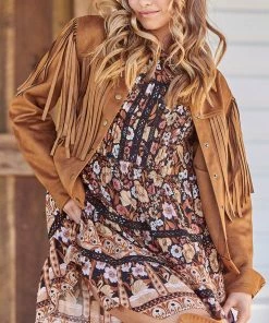 Jaase Drifter Jacket - Tan Jackets & Coats