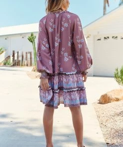 Jaase Dresses Duke Mini Dress - Chocolate Paper Crane