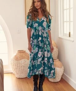 Jaase Eve Midi Dress - Araminta Dresses