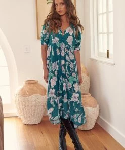 Jaase Eve Midi Dress - Araminta Dresses