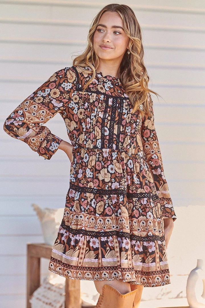 Jaase Fernanda Mini Dress - Hennie Dresses 2 Jaase Fernanda Mini Dress - Hennie Dresses