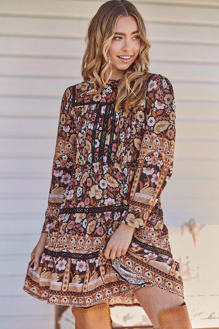 Jaase Fernanda Mini Dress - Hennie Dresses 8 Jaase Fernanda Mini Dress - Hennie Dresses