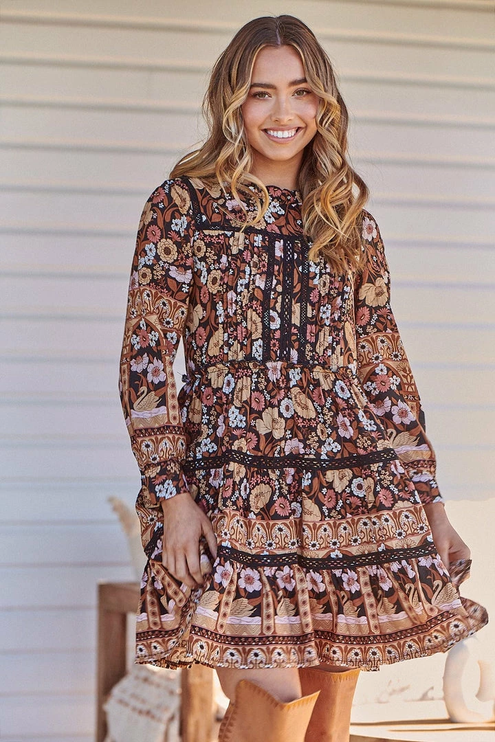 Jaase Fernanda Mini Dress - Hennie Dresses 9 Jaase Fernanda Mini Dress - Hennie Dresses