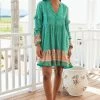 Jaase Fey Mini Dress - Jade