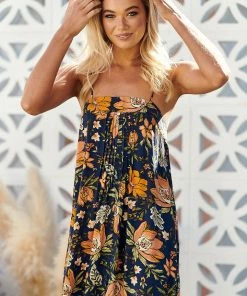 Jaase Florida Jumpsuit - California Poppy Playsuits & Jumpsuits