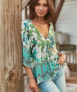 Jaase Tops Gabriella Top - Utopia