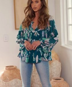 Jaase Indira Top - Araminta Tops