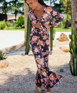 Jaase Isla Jumpsuit - Winter Rose Navy