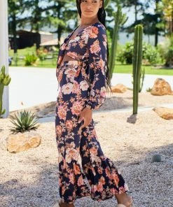 Jaase Isla Jumpsuit - Winter Rose Navy