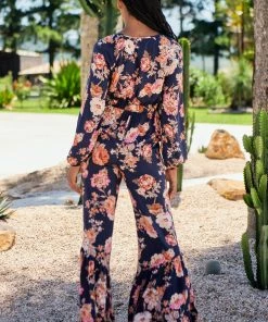 Jaase Isla Jumpsuit - Winter Rose Navy
