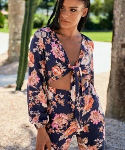 Jaase Isla Jumpsuit - Winter Rose Navy