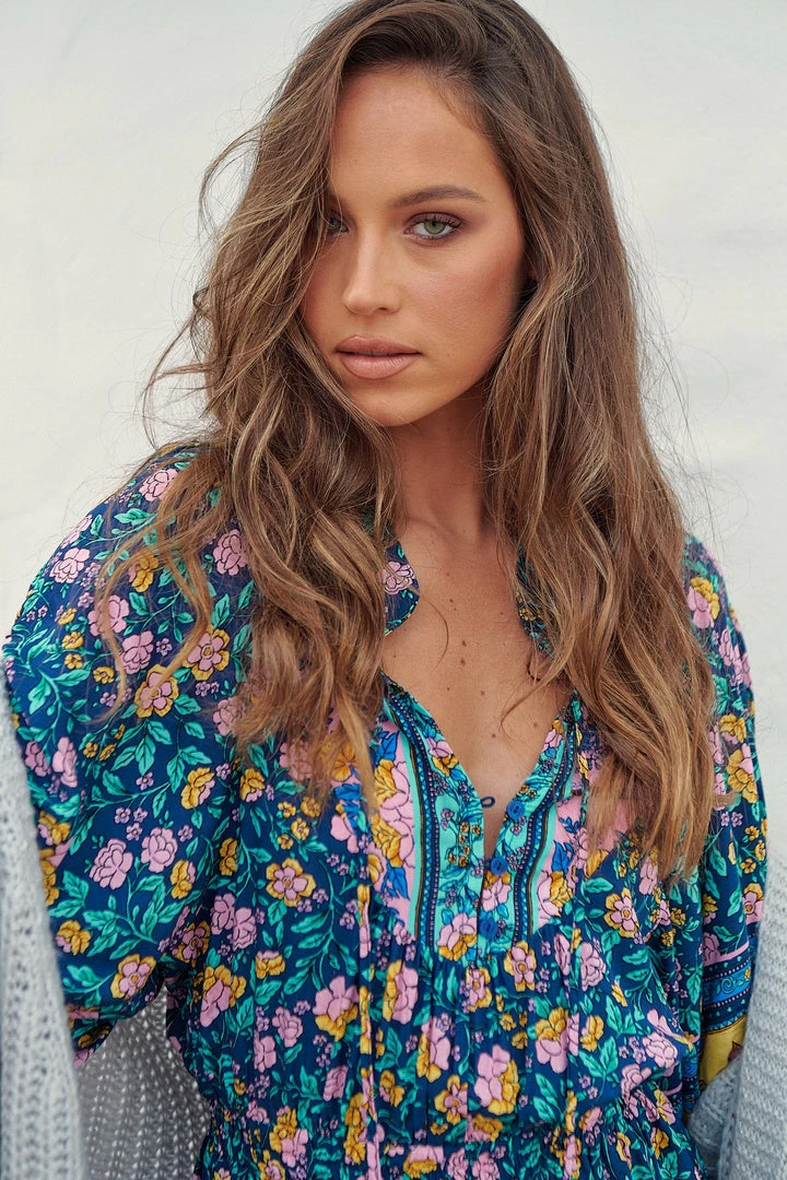Jaase Jasmine Midi Dress - Posy 10 Jaase Jasmine Midi Dress - Posy