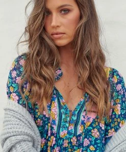 Jaase Jasmine Midi Dress - Posy 22 Jaase Jasmine Midi Dress - Posy