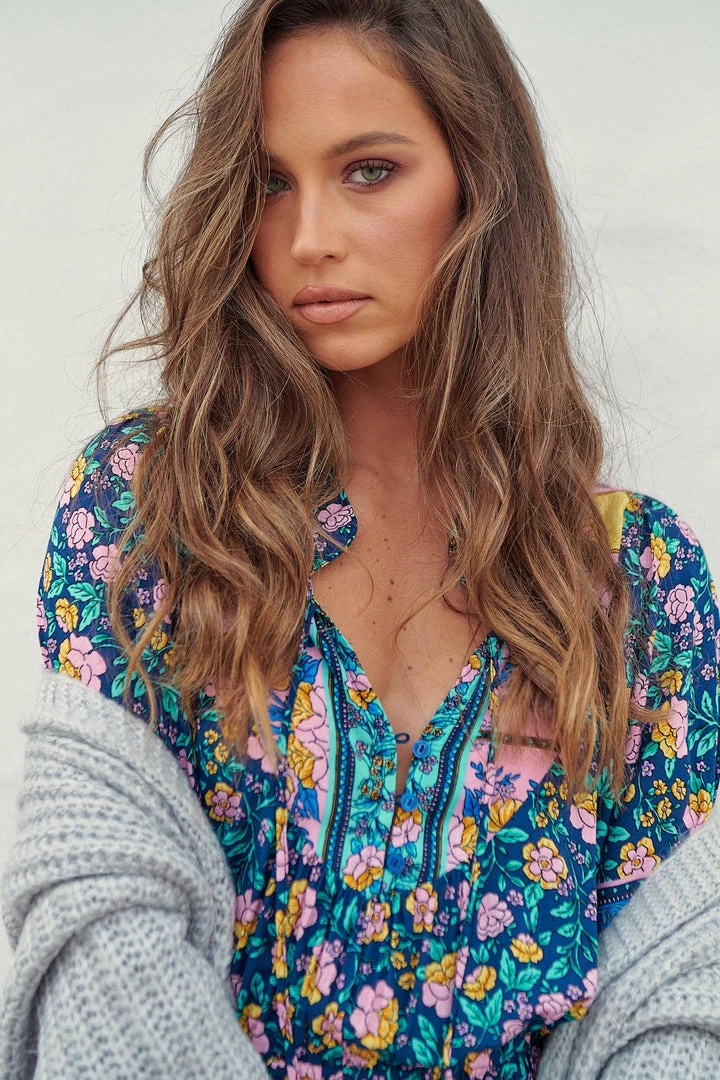 Jaase Jasmine Midi Dress - Posy 11 Jaase Jasmine Midi Dress - Posy