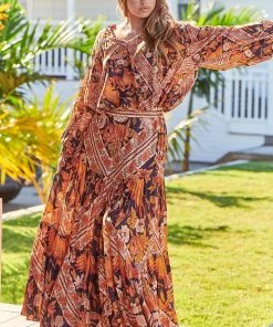 Jaase Bottoms Journey Maxi Skirt - Lantana