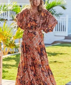 Jaase Bottoms Journey Maxi Skirt - Lantana