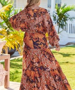 Jaase Bottoms Journey Maxi Skirt - Lantana