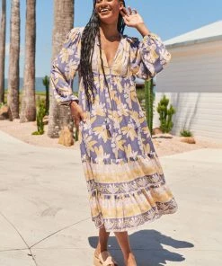 Jaase Liliana Midi Dress - Ray