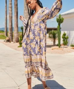 Jaase Liliana Midi Dress - Ray