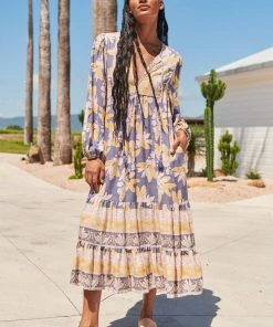 Jaase Liliana Midi Dress - Ray