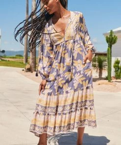 Jaase Liliana Midi Dress - Ray