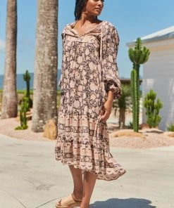 Jaase Liliana Midi Dress - Quartz