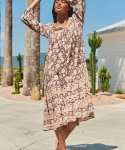 Jaase Liliana Midi Dress - Quartz