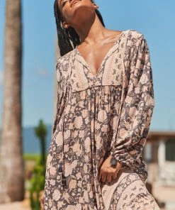 Jaase Liliana Midi Dress - Quartz