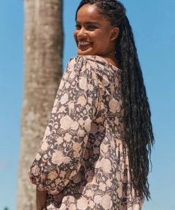 Jaase Liliana Midi Dress - Quartz