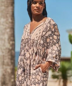 Jaase Liliana Midi Dress - Quartz